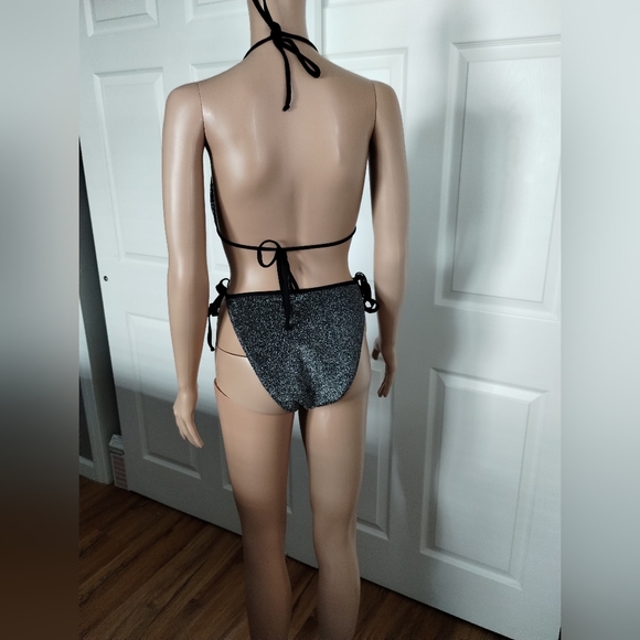 Nasty Gal Two Piece Shimmery Bikini 8 - Picture 3 of 7